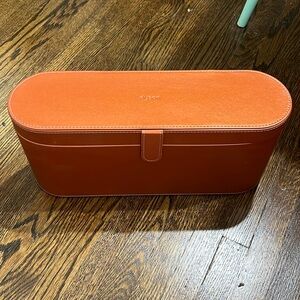 Dyson blow dryer hard case - burnt orange